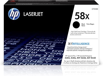 HP 58X Black High-yield Toner Cartridge | Works
